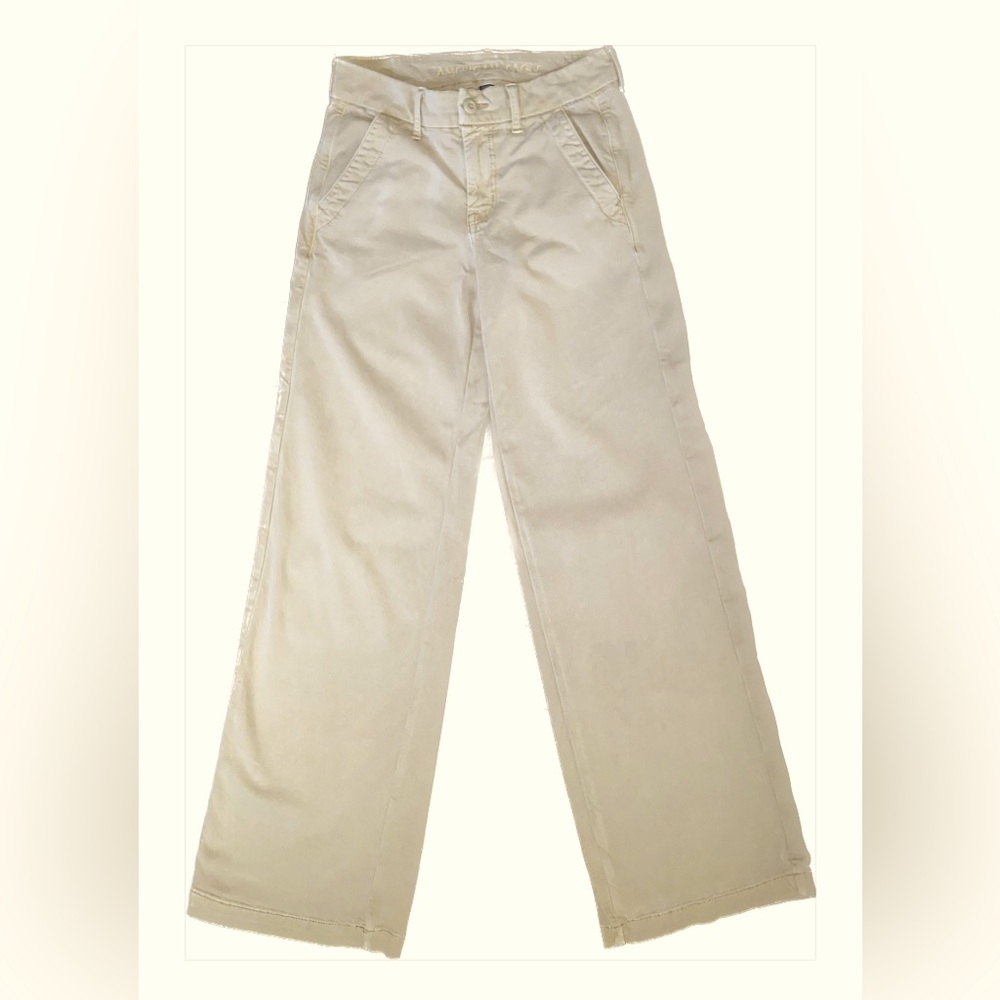 AE Stretch Low-Rise Baggy Wide-Leg Pant